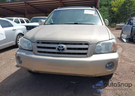 2006 Toyota Highlander Limited из США, поврежденный, VIN JTEEP21A160153625